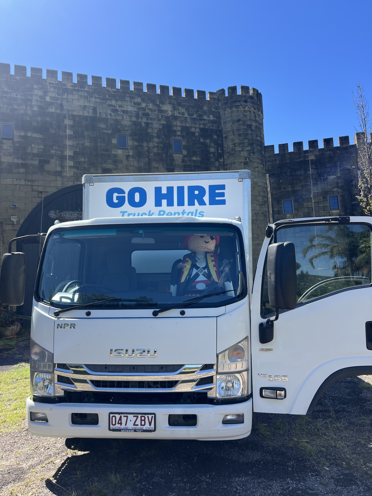 Go Hire truck ready for a local Buderim move